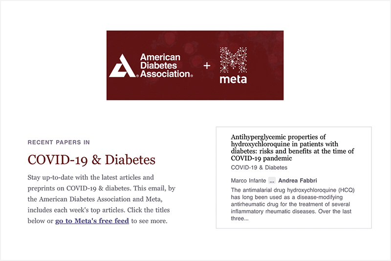 Covid-19 & Diabetes